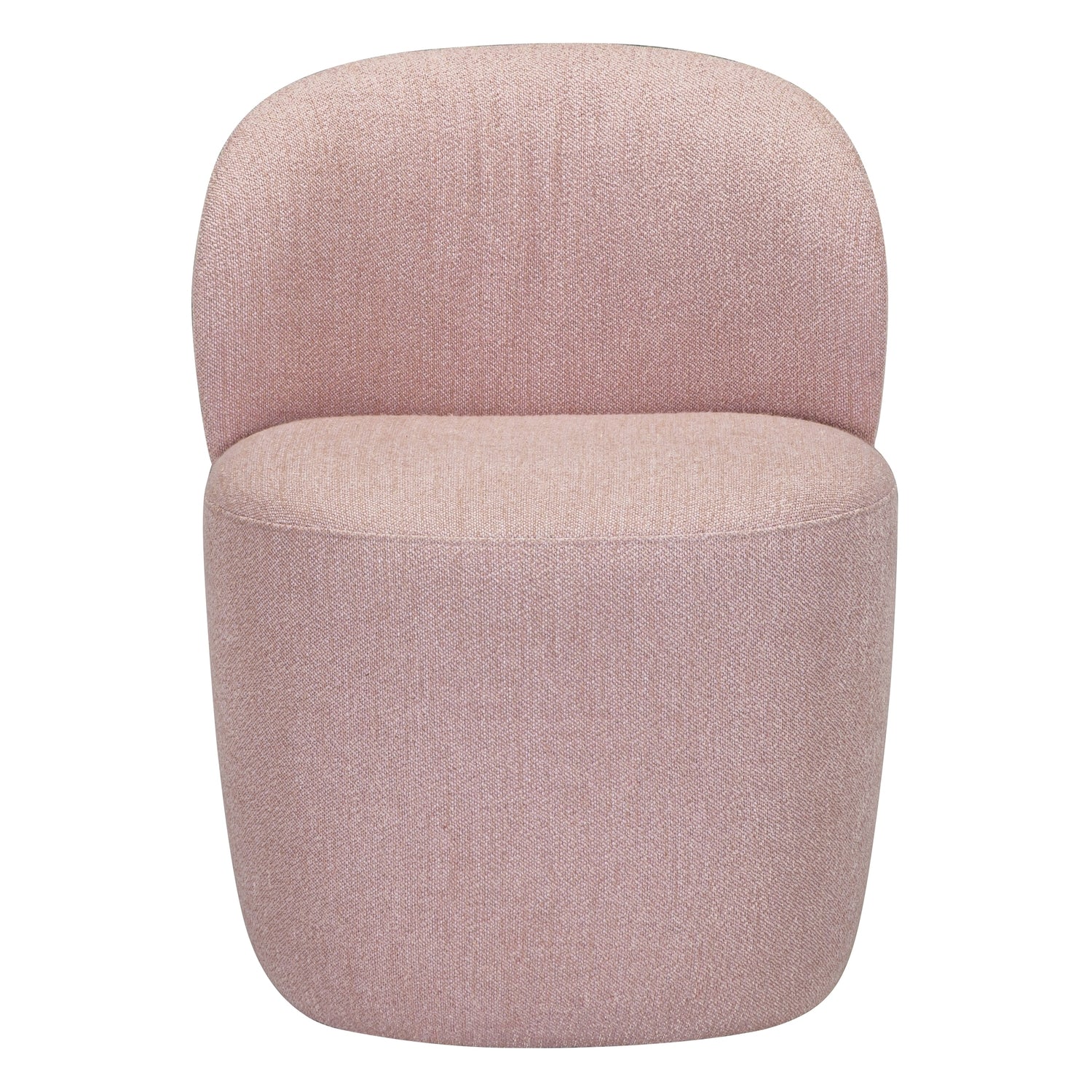 Petit fauteuil rembourré avec dossier plissé pour salons et salles à manger