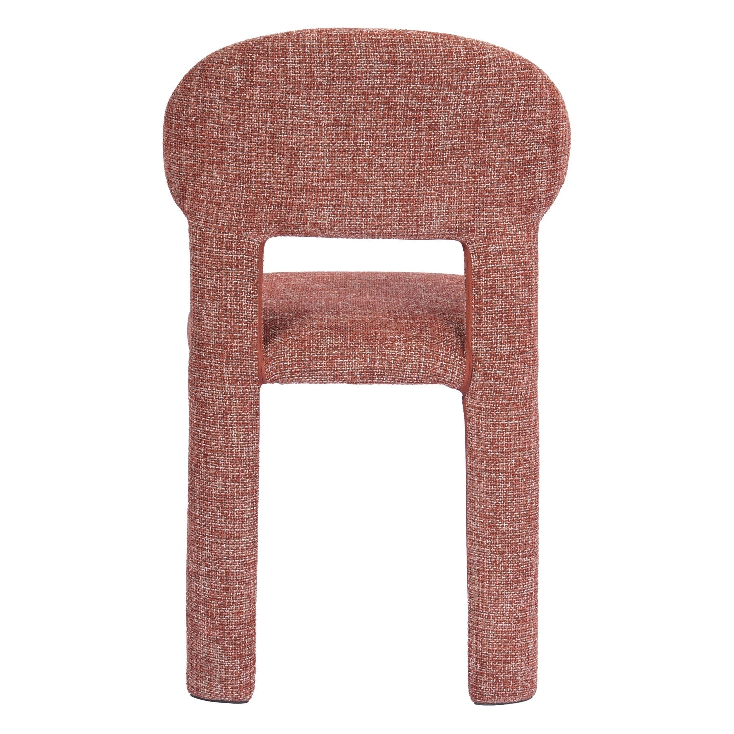 Chaise de salle à manger classique rembourrée avec dossier arqué et assise moelleuse pour salles à manger