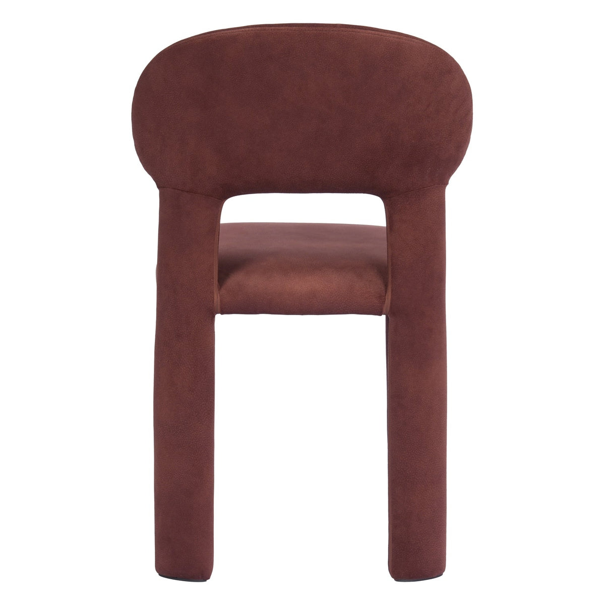 Chaise de salle à manger classique rembourrée avec dossier arqué et assise moelleuse pour salles à manger