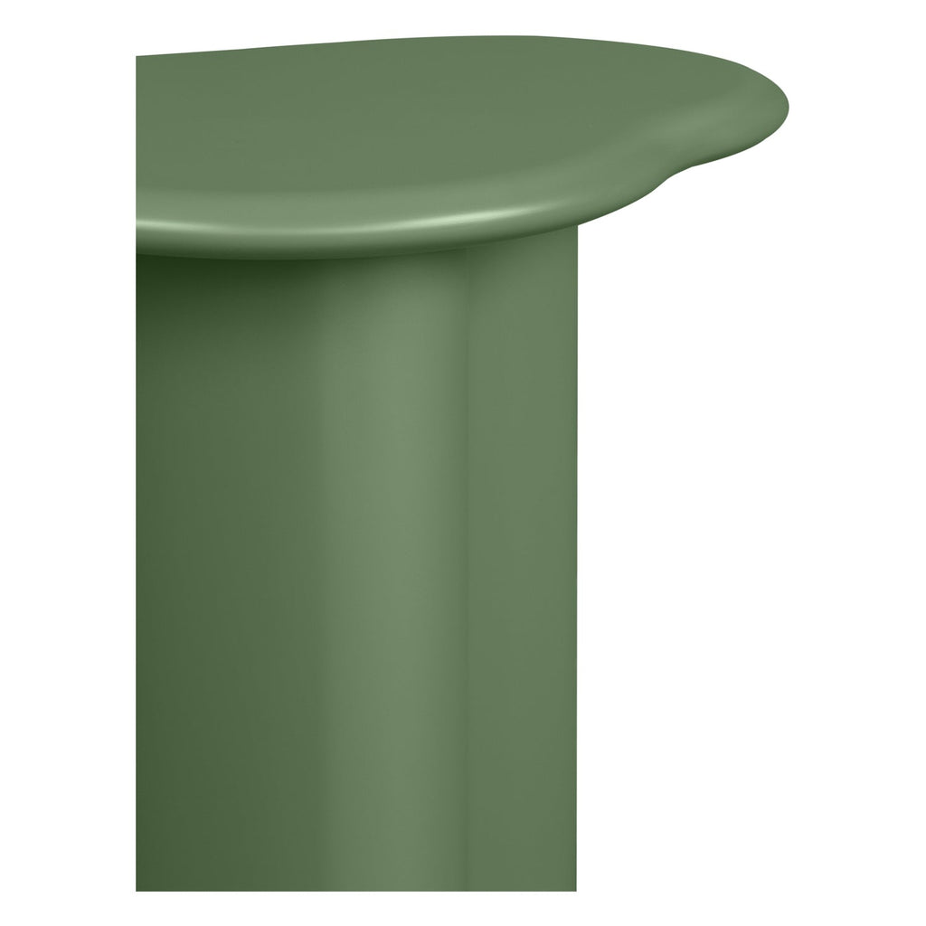 Tables gigognes modernes en bois massif, lot de trois empilables pour salons
