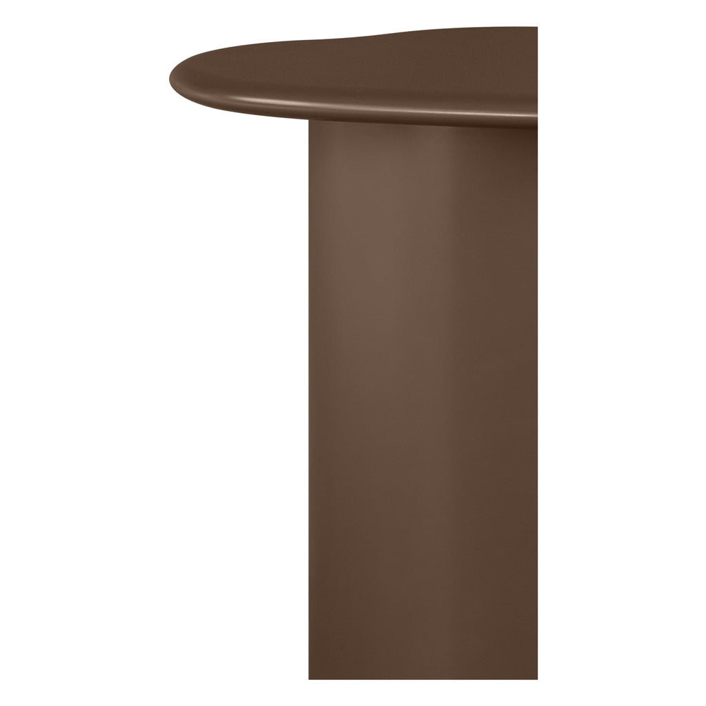 Tables gigognes modernes en bois massif, lot de trois empilables pour salons
