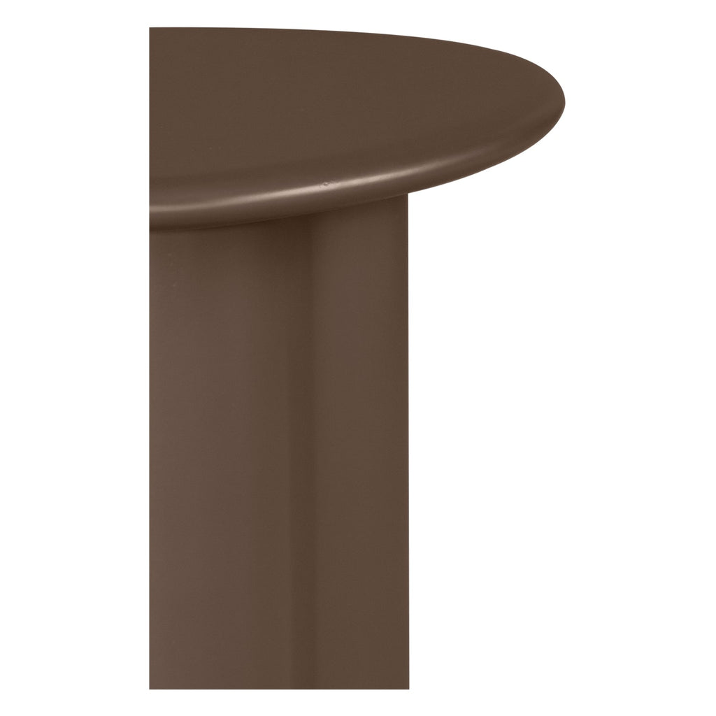 Tables gigognes modernes en bois massif, lot de trois empilables pour salons